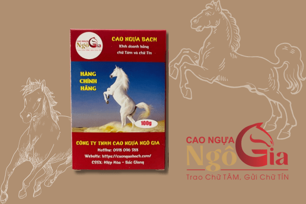 Cao Ngựa Ngô Gia - Đơn vị cung cấp cao ngựa bạch số 1 Việt Nam