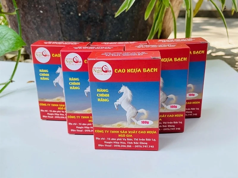 Nhu cầu sử dụng cao ngựa bạch tăng lên nhanh chóng hiện nay 